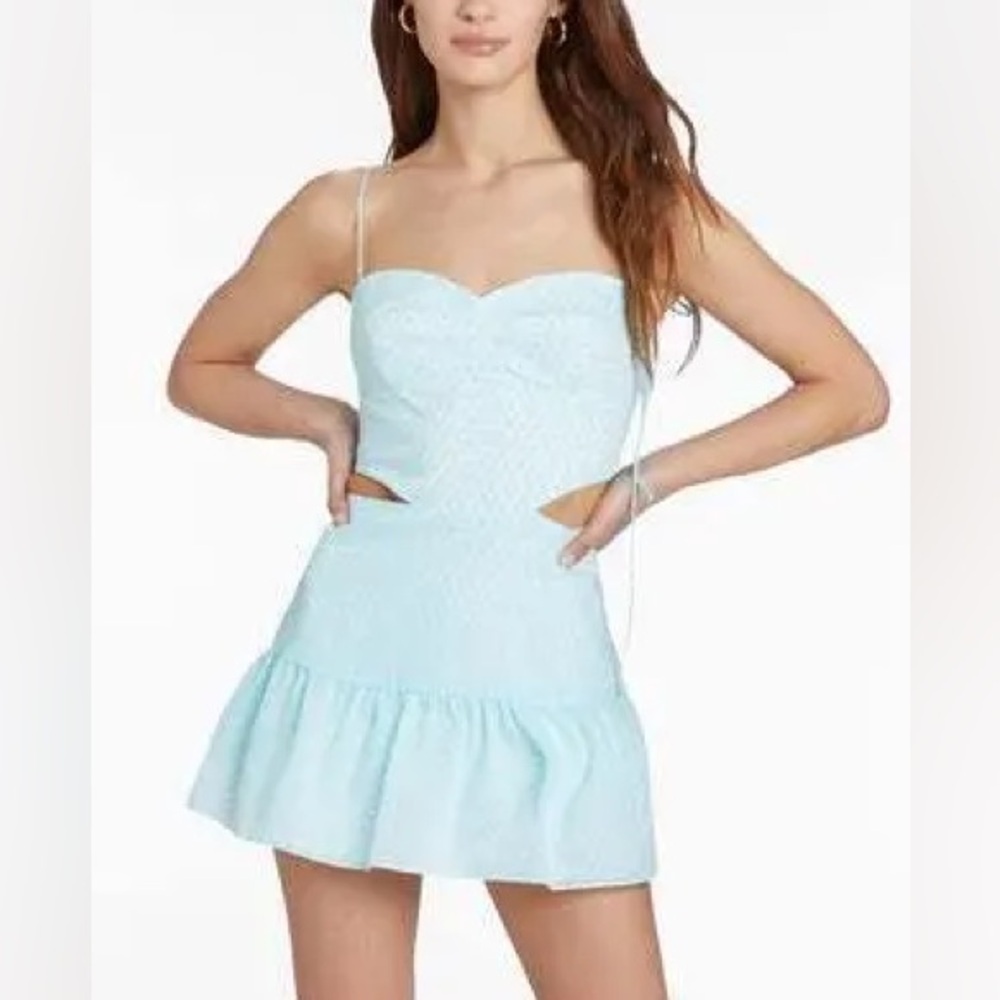 Amanda Uprichard Light Blue Dress